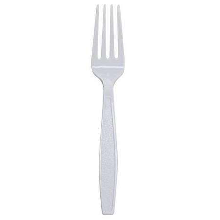 KARAT White Disposable Forks, PK1000 U2020W